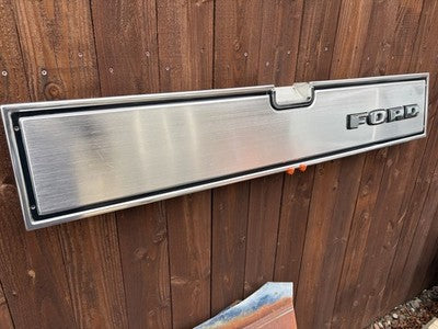 83-92 Ford Ranger Tailgate Trim Finish Panel Aluminum (EARLY STYLE)