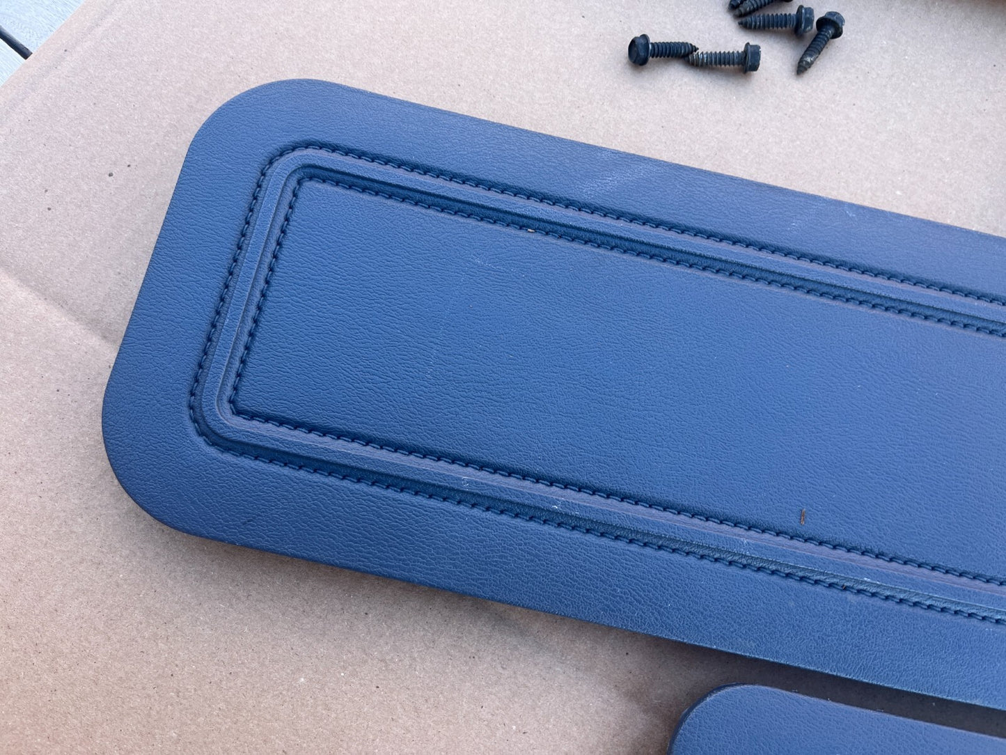 80-91 Ford Econoline Van E150 E250 OE Door Panel Inserts Armrests Accessory Kit