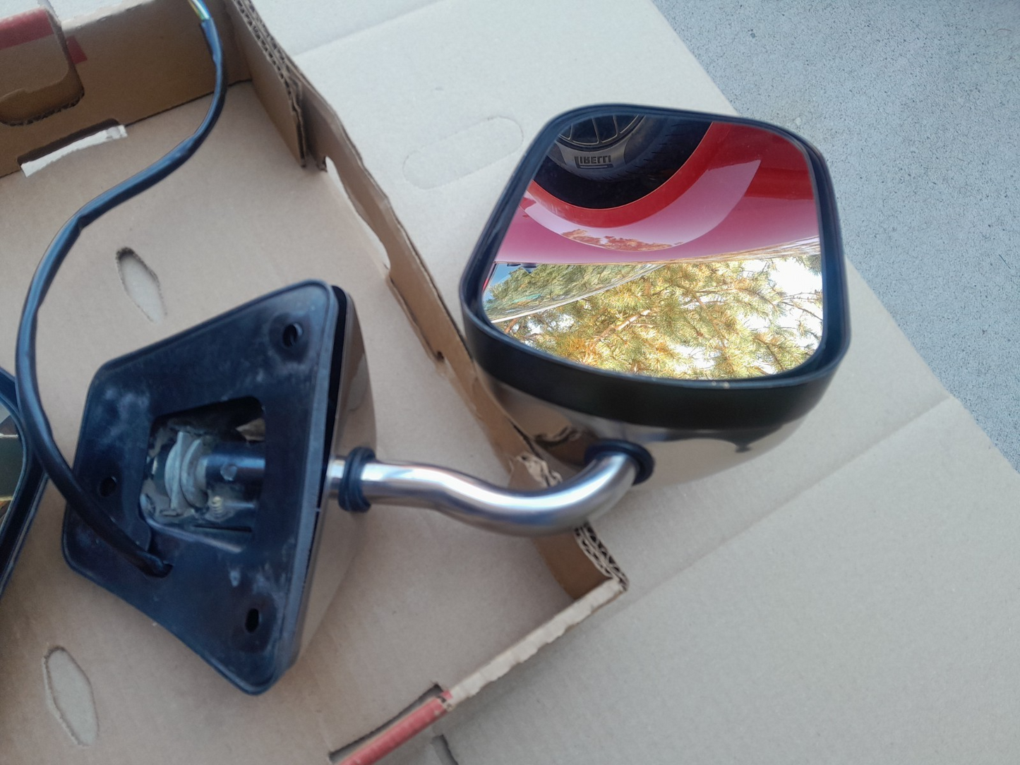 90-95 Chevrolet GMC G-Series VAN OE "DA" Power Sideview Mirrors PAIR (A GRADE)