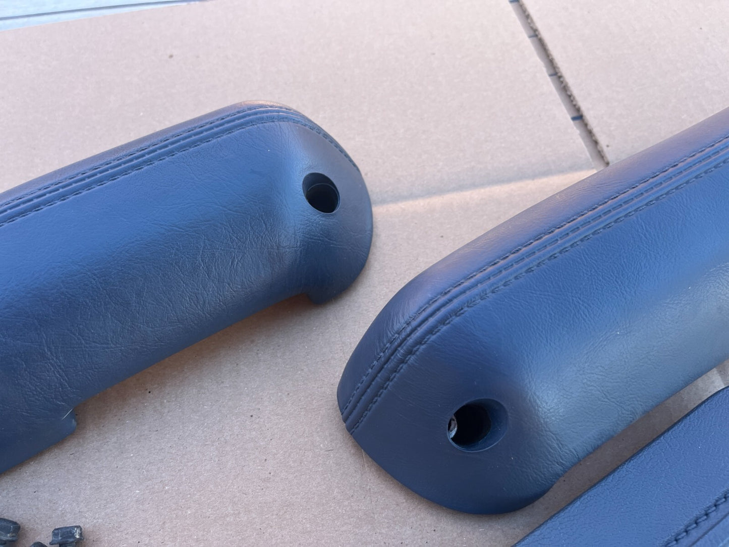 80-91 Ford Econoline Van E150 E250 OE Door Panel Inserts Armrests Accessory Kit