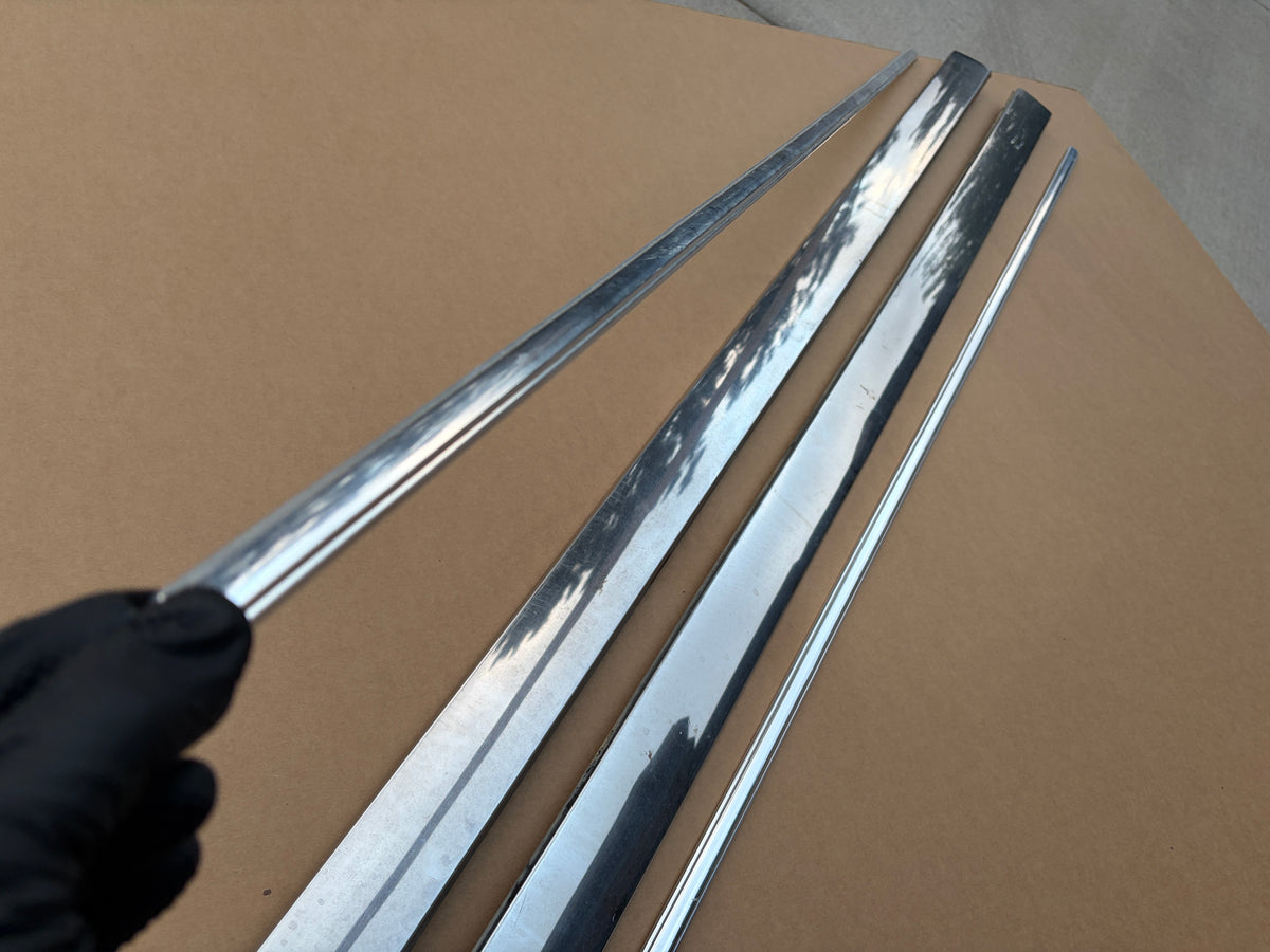 1980-1985 Cadillac Fleetwood Brougham Coupe Upper and Lower Door Trims (4 pcs)