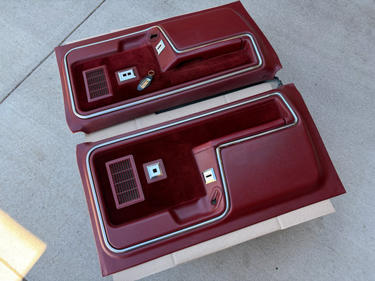80-86 Ford F150 F250 F350 Bronco XLT Door Panels (PAIR)