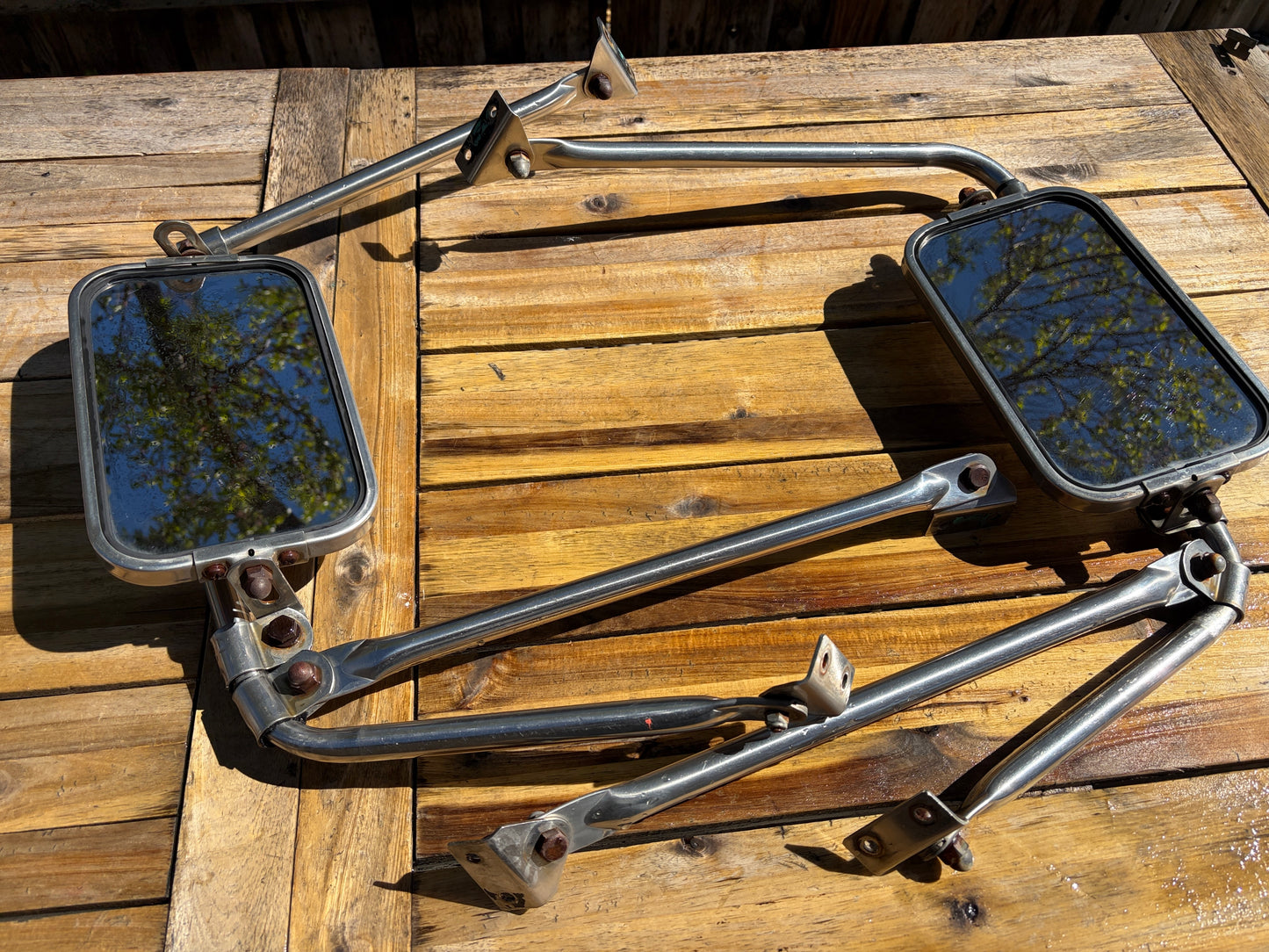 1967-1972 Ford F-Series OE Trailer Mirrors "Jr. West Coast"