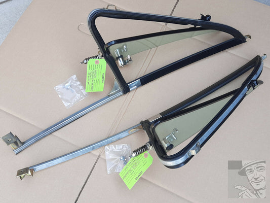 High-Quality Driver and Passenger Side Vent Window Assembly for 1994 1995 1996 Chevrolet G10 G20 G30 Beauville Chevy Van Sportvan 1994 1995 1996 GMC G1500 G2500 G3500 Rally Vandura Magnavan. Part Numbers 12544674 and 12544673.