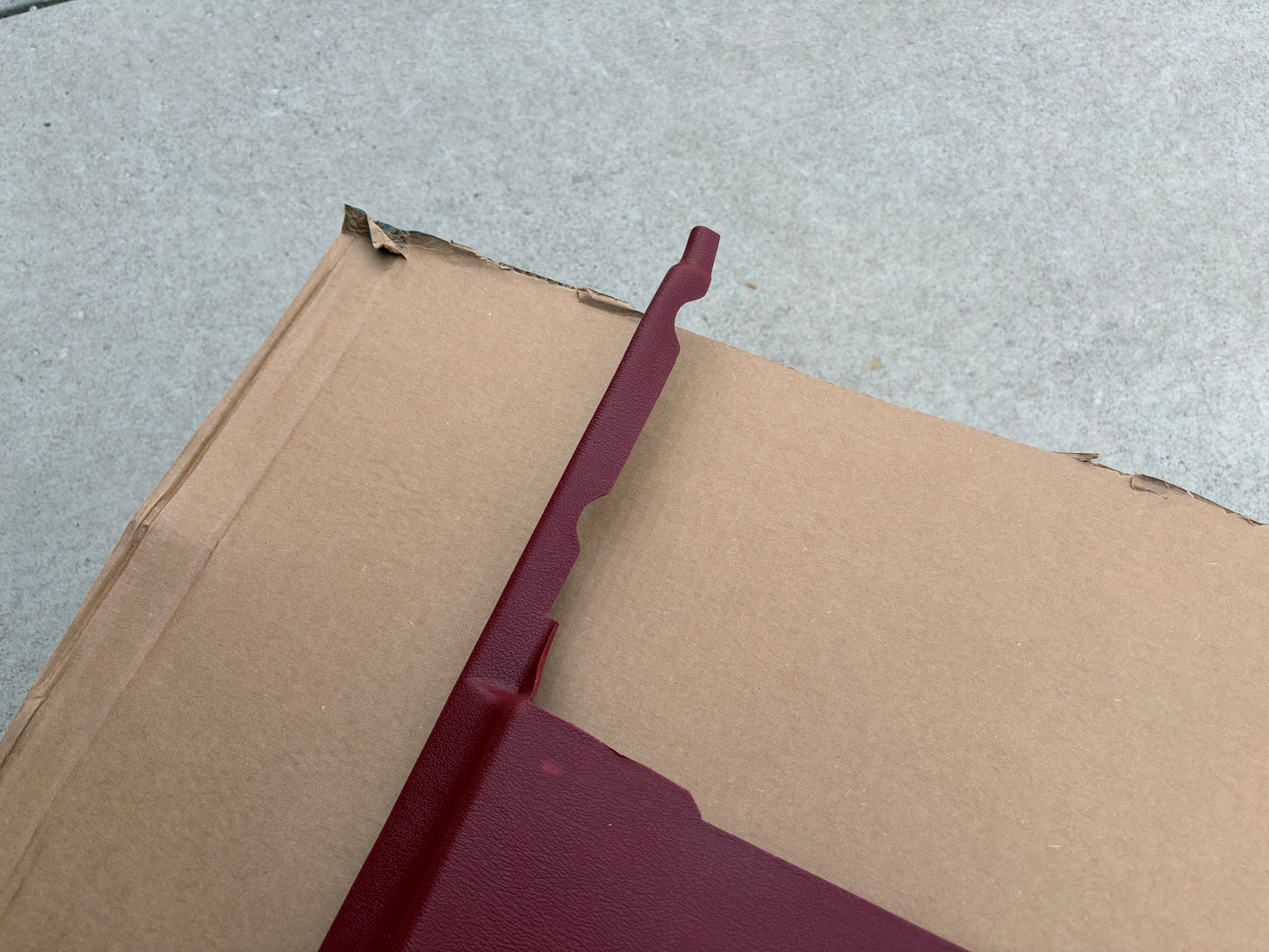 80-86 Ford F150 F250 F350 Bronco XLT Kick Panels Red (PAIR)