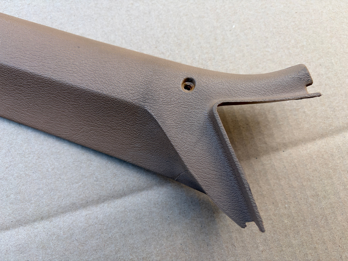 80-86 Ford F150 F250 F350 Bronco XLT A Pillar Moldings Tan (PAIR)