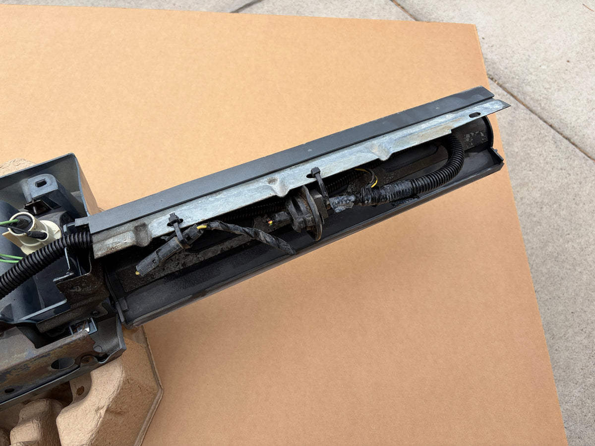 1980-1992 Cadillac Fleetwood Deville Brougham Trunk License Filler, Bracket, Reverse Light Assembly
