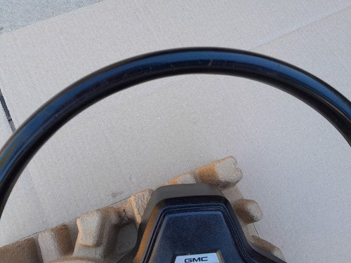 1984-1991 GMC Van Vandura G1500 G2500 G3500 Steering Wheel Black OE