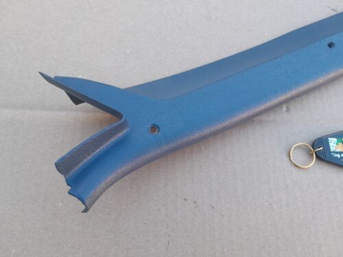 1980-1986 Ford F150 F250 Bronco Interior A Pillar Molding Trim Blue Passenger OE