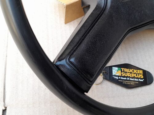 1984-1991 Chevrolet Van G10 G20 G30 Steering Wheel Black OE