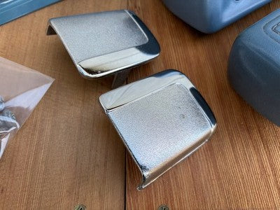 86-93 Dodge Ram Van B150 B250 B350 Armrests Door Pulls (BLUE)