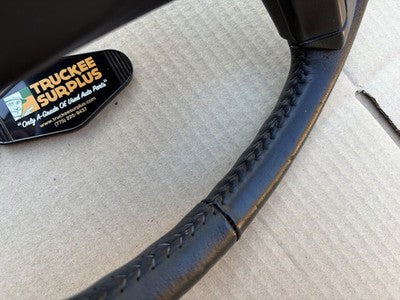 87-91 Ford F150 F250 F350 Bronco OE Steering Wheel (Leather Wrapped A Grade)