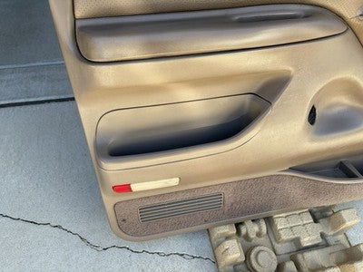92-96 Ford OBS F-Series OE Door Panels OE Mocha (EXCELLENT)