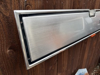 83-92 Ford Ranger Tailgate Trim Finish Panel Aluminum (EARLY STYLE)