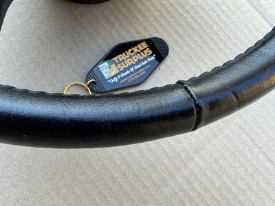 87-91 Ford F150 F250 F350 Bronco OE Steering Wheel (Leather Wrapped A Grade)
