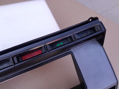 80-86 Ford F150 F250 F350 Bronco Dash Instrument Cluster Bezel Grey Carbon OE