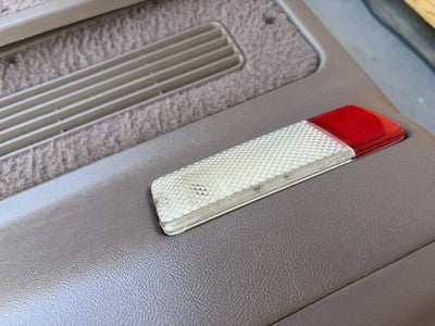 92-96 Ford OBS F-Series OE Door Panels OE Mocha (EXCELLENT)