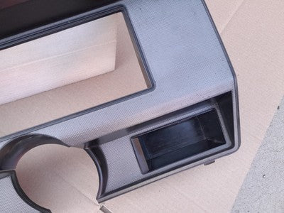 80-86 Ford F150 F250 F350 Bronco Dash Instrument Cluster Bezel Grey Carbon OE