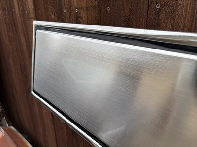 83-92 Ford Ranger Tailgate Trim Finish Panel Aluminum (EARLY STYLE)
