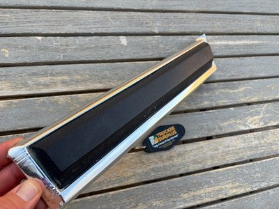 80-81 Full Size Ford Bronco Lower Trim Molding RH (WITH CARRIER!)