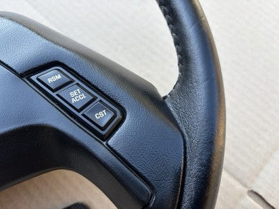 87-91 Ford F150 F250 F350 Bronco OE Steering Wheel (Leather Wrapped A Grade)