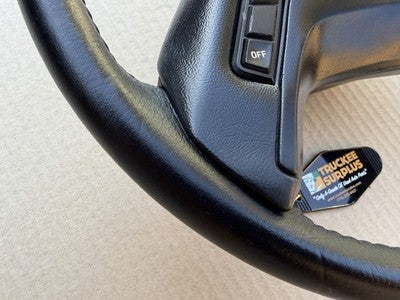 87-91 Ford F150 F250 F350 Bronco OE Steering Wheel (Leather Wrapped A Grade)