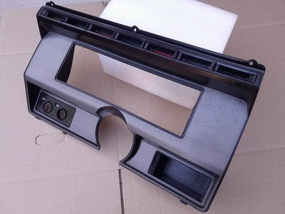 80-86 Ford F150 F250 F350 Bronco Dash Instrument Cluster Bezel Grey Carbon OE