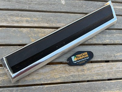 80-81 Full Size Ford Bronco Lower Trim Molding RH (WITH CARRIER!)