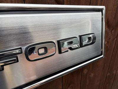 83-92 Ford Ranger Tailgate Trim Finish Panel Aluminum (EARLY STYLE)