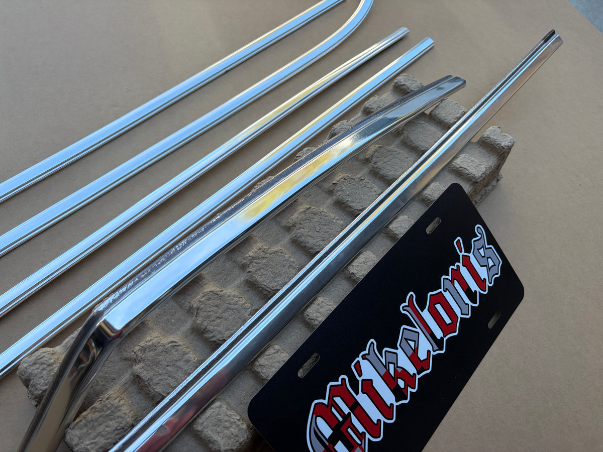 1980-1985 Cadillac Fleetwood Brougham Coupe Vinyl Top Trim (6 of 7 pcs)