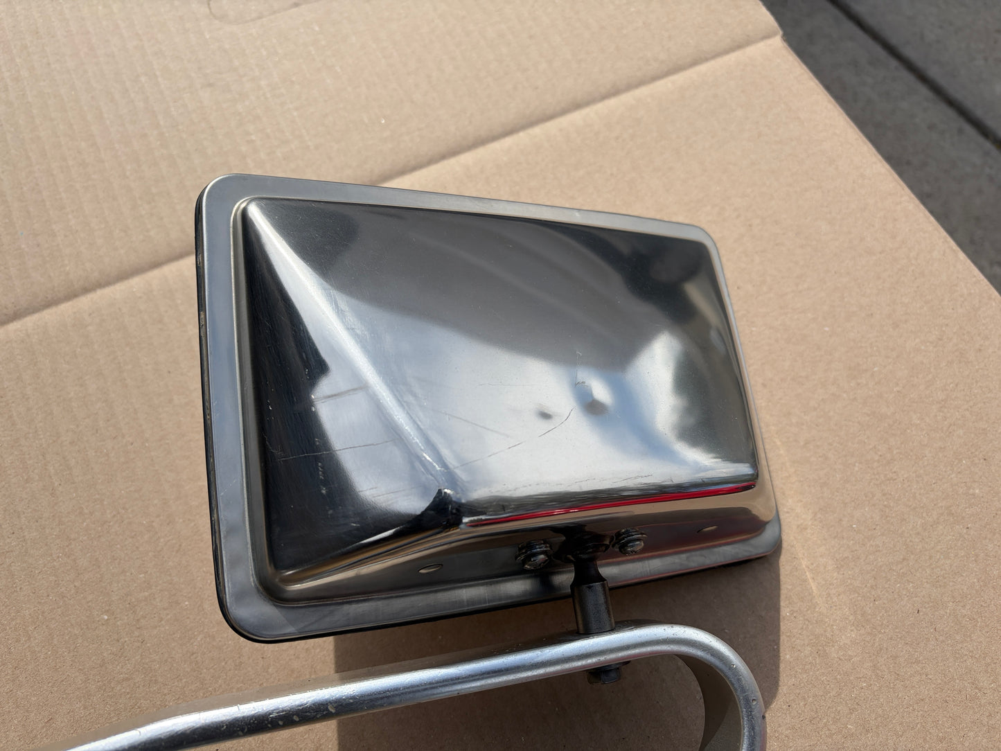 1980-1986 Ford F-SERIES BULLNOSE 6-HOLE SWING LOCK OE Side View Mirrors