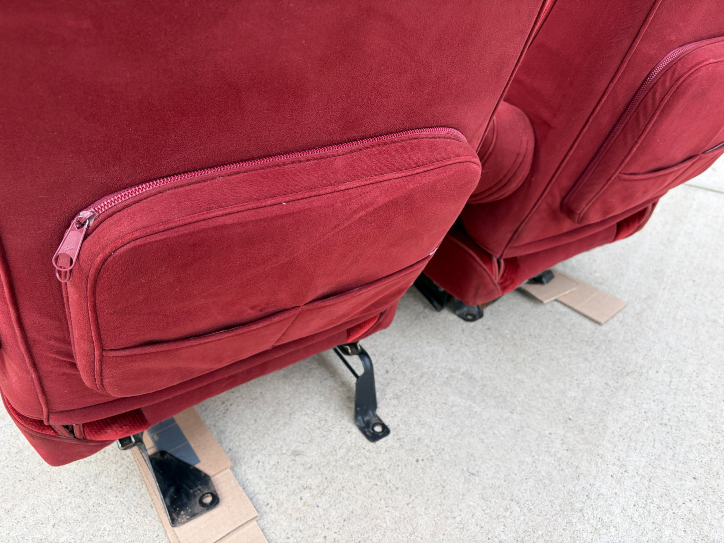 80-86 Ford F150 F250 F350 Extended Cab Captain's Chairs Buckets