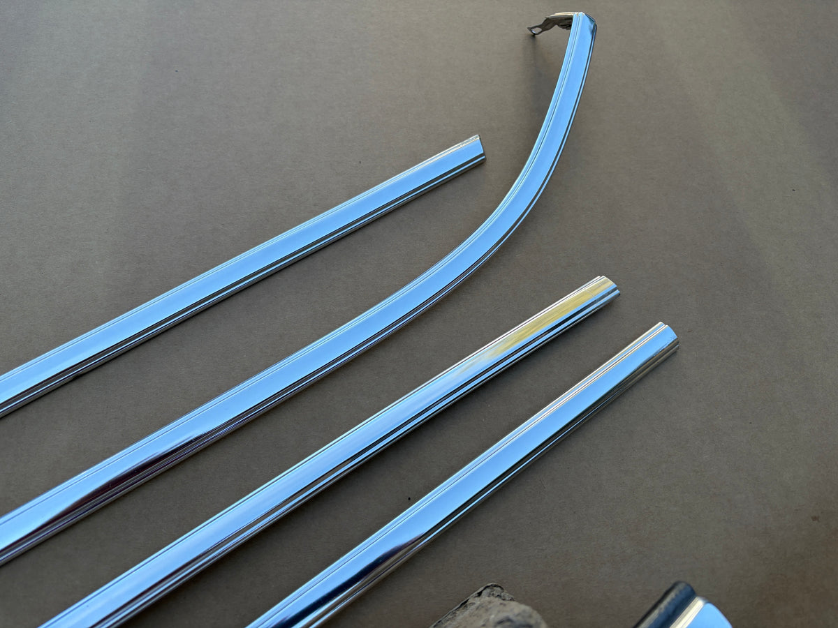 1980-1985 Cadillac Fleetwood Brougham Coupe Vinyl Top Trim (6 of 7 pcs)
