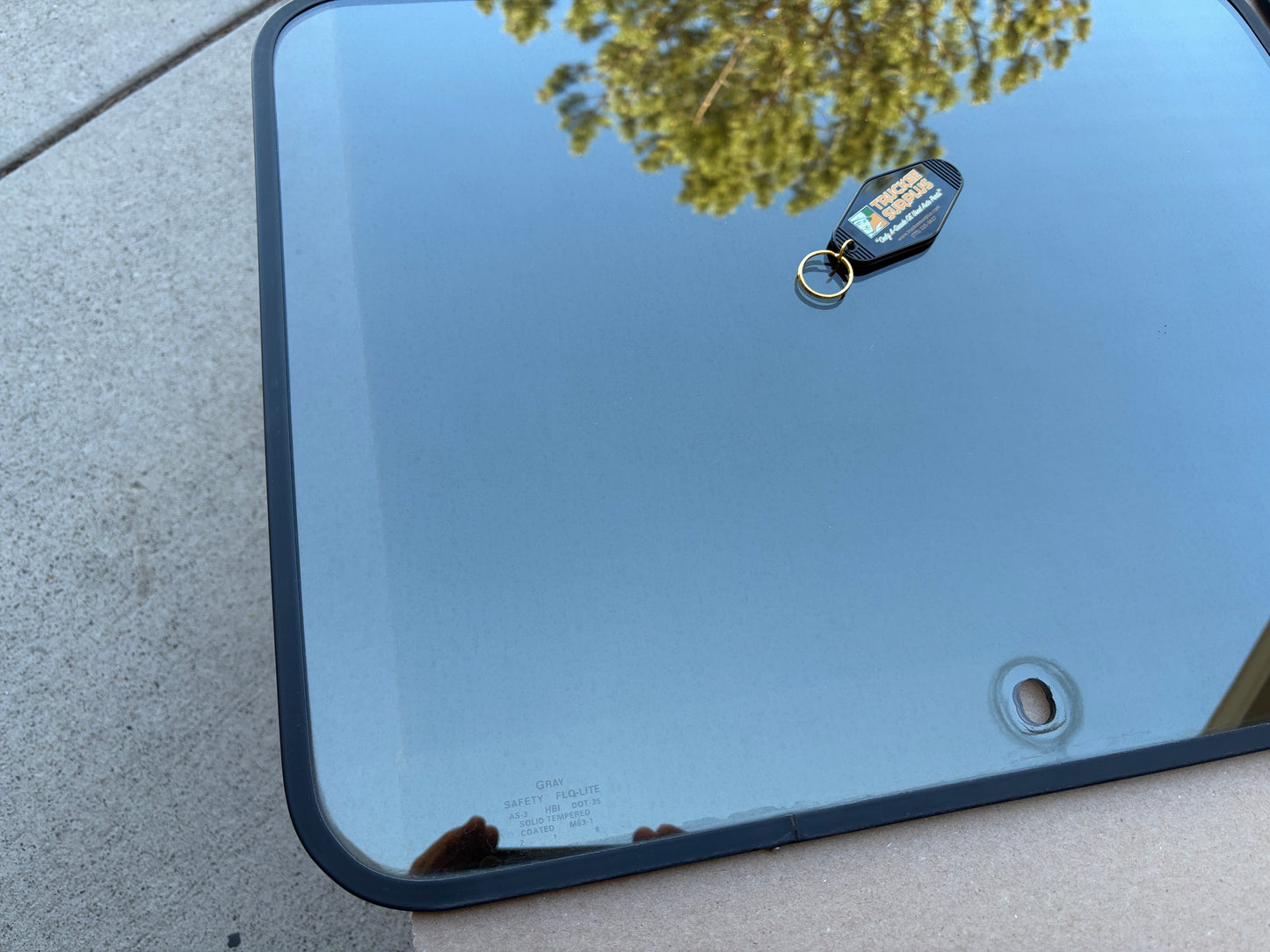 1971-1995 Chevrolet G-SERIES Van Rear Barn Door Privacy Pop Out Glass Kit