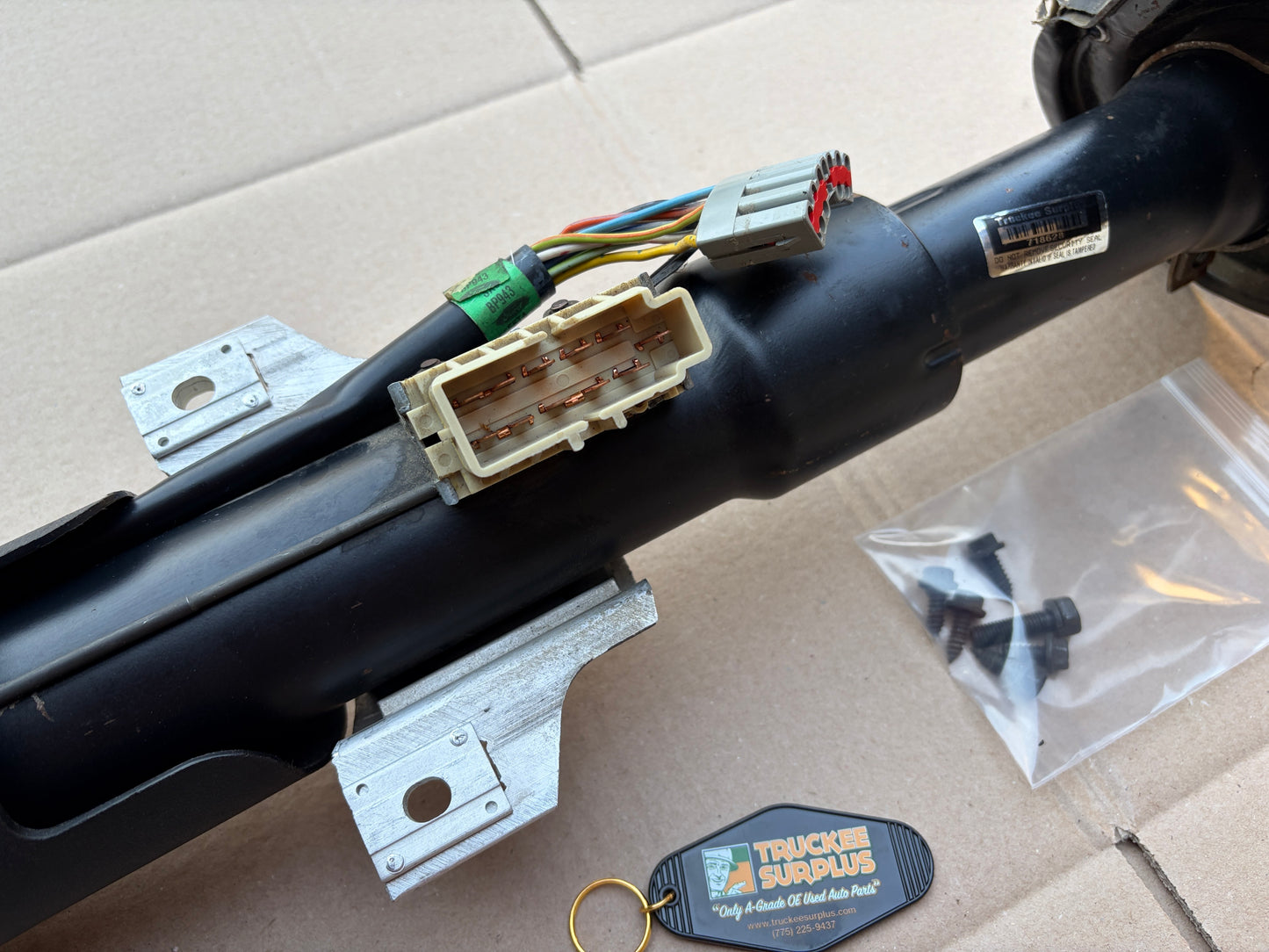 80-86 Ford F150 F250 F350 Bronco Tilt Steering Column Automatic (NO KEY)