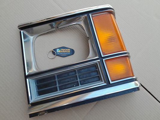 86-93 Dodge Ram Van B150 B250 B350 Driver Left Headlight Bezel OE