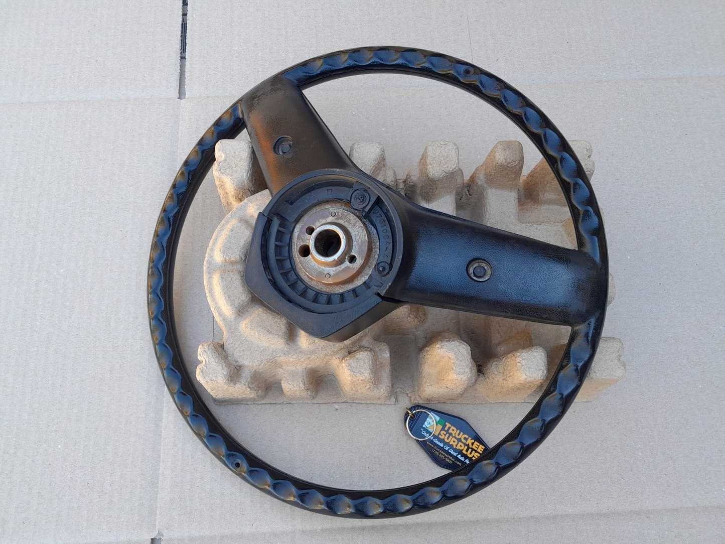 1984-1991 GMC Van Vandura G1500 G2500 G3500 Steering Wheel Black OE