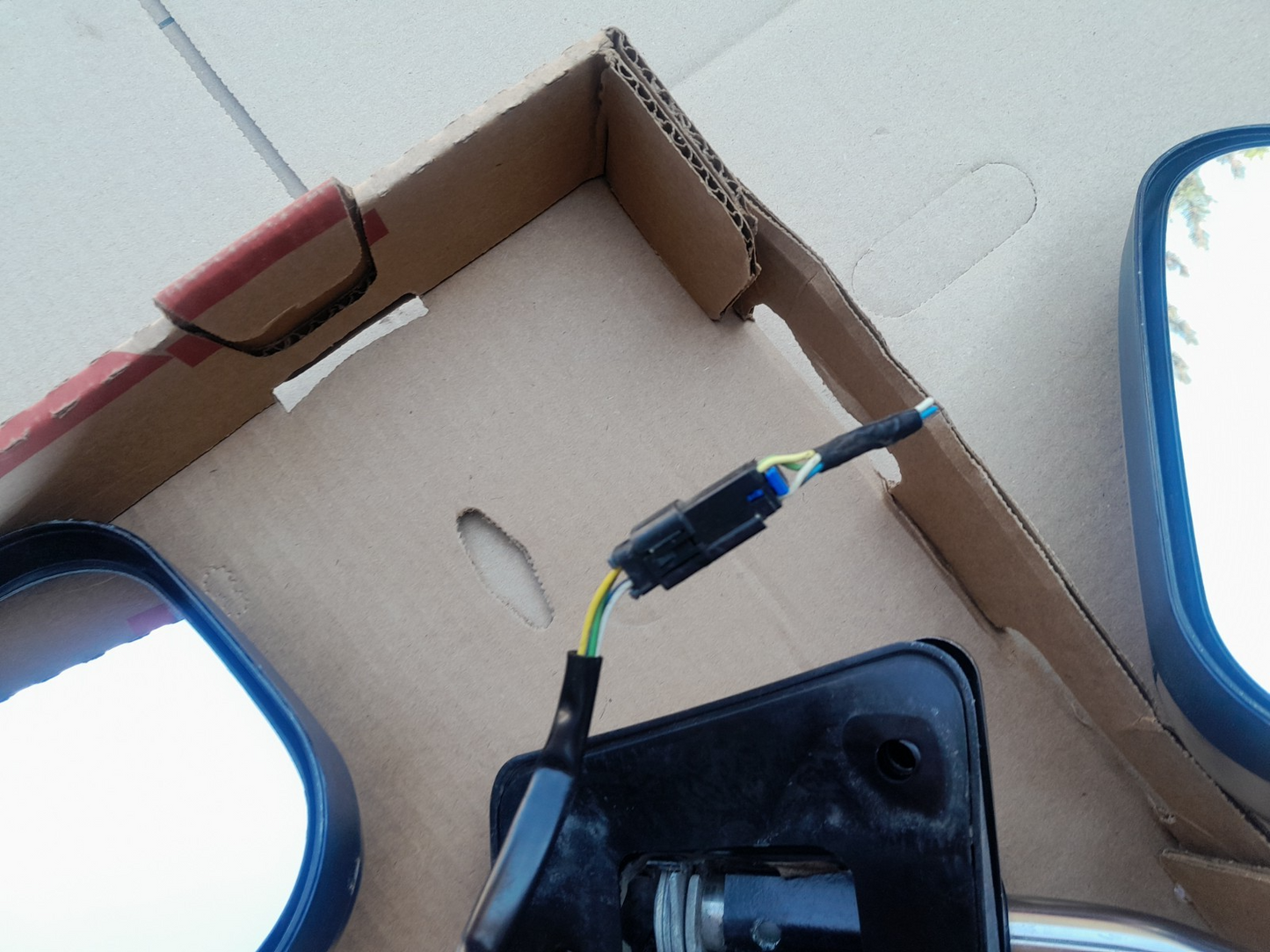 90-95 Chevrolet GMC G-Series VAN OE "DA" Power Sideview Mirrors PAIR (A GRADE)