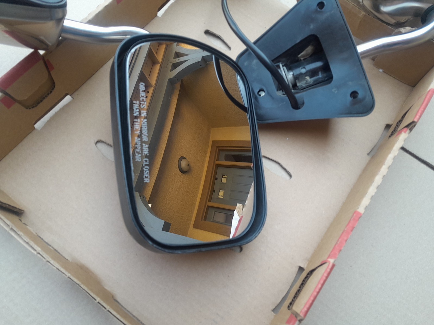 90-95 Chevrolet GMC G-Series VAN OE "DA" Power Sideview Mirrors PAIR (A GRADE)