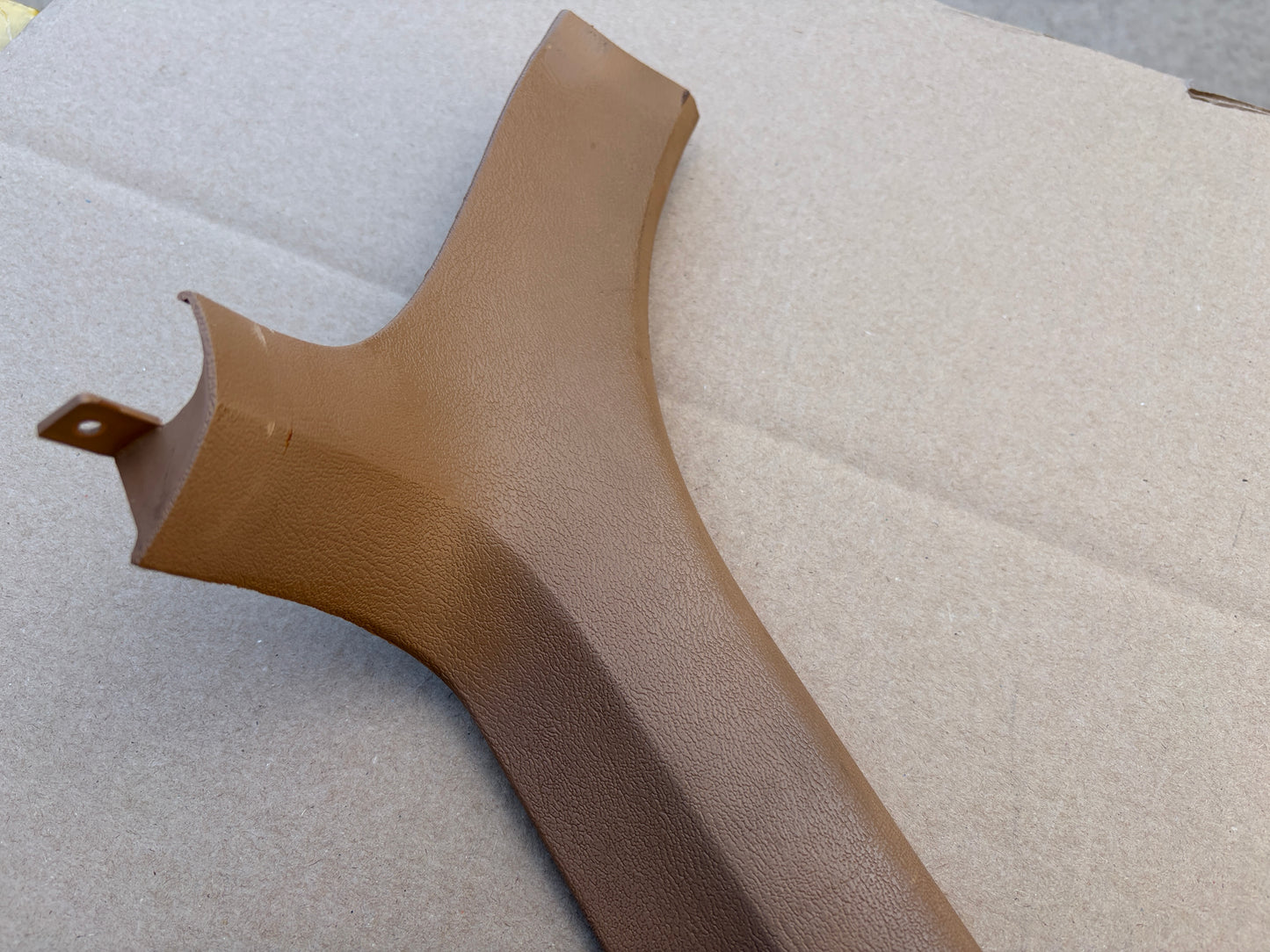 80-86 Ford F150 F250 F350 Bronco XLT A Pillar Moldings Tan (PAIR)