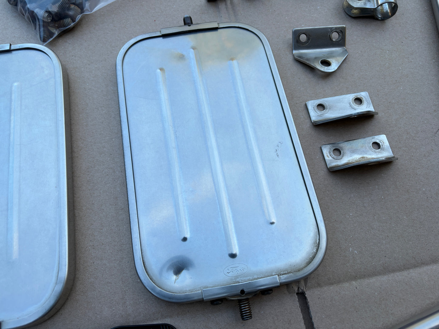 1967-1972 Ford F-Series OE Trailer Mirrors "Jr. West Coast"