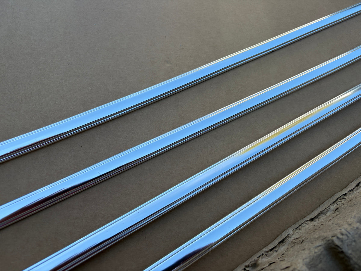 1980-1985 Cadillac Fleetwood Brougham Coupe Vinyl Top Trim (6 of 7 pcs)