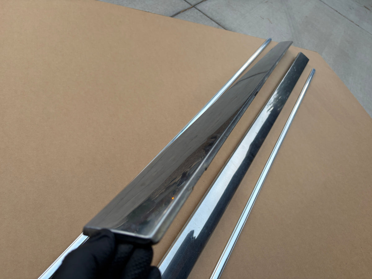 1980-1985 Cadillac Fleetwood Brougham Coupe Upper and Lower Door Trims (4 pcs)