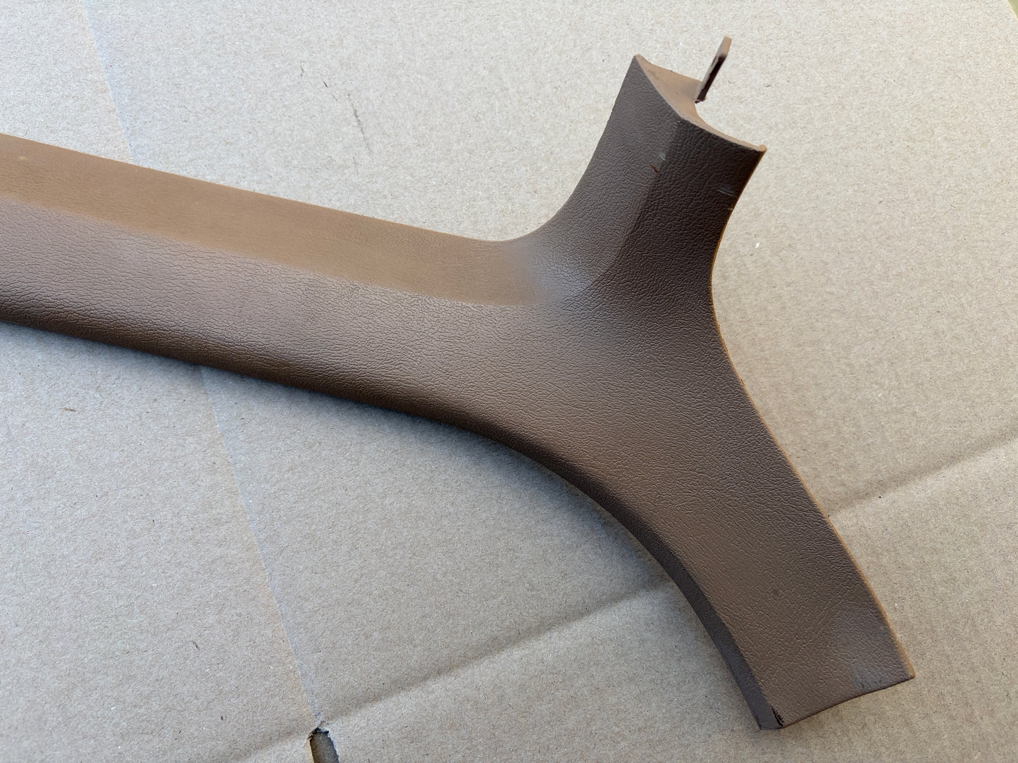 80-86 Ford F150 F250 F350 Bronco XLT A Pillar Moldings Tan (PAIR)