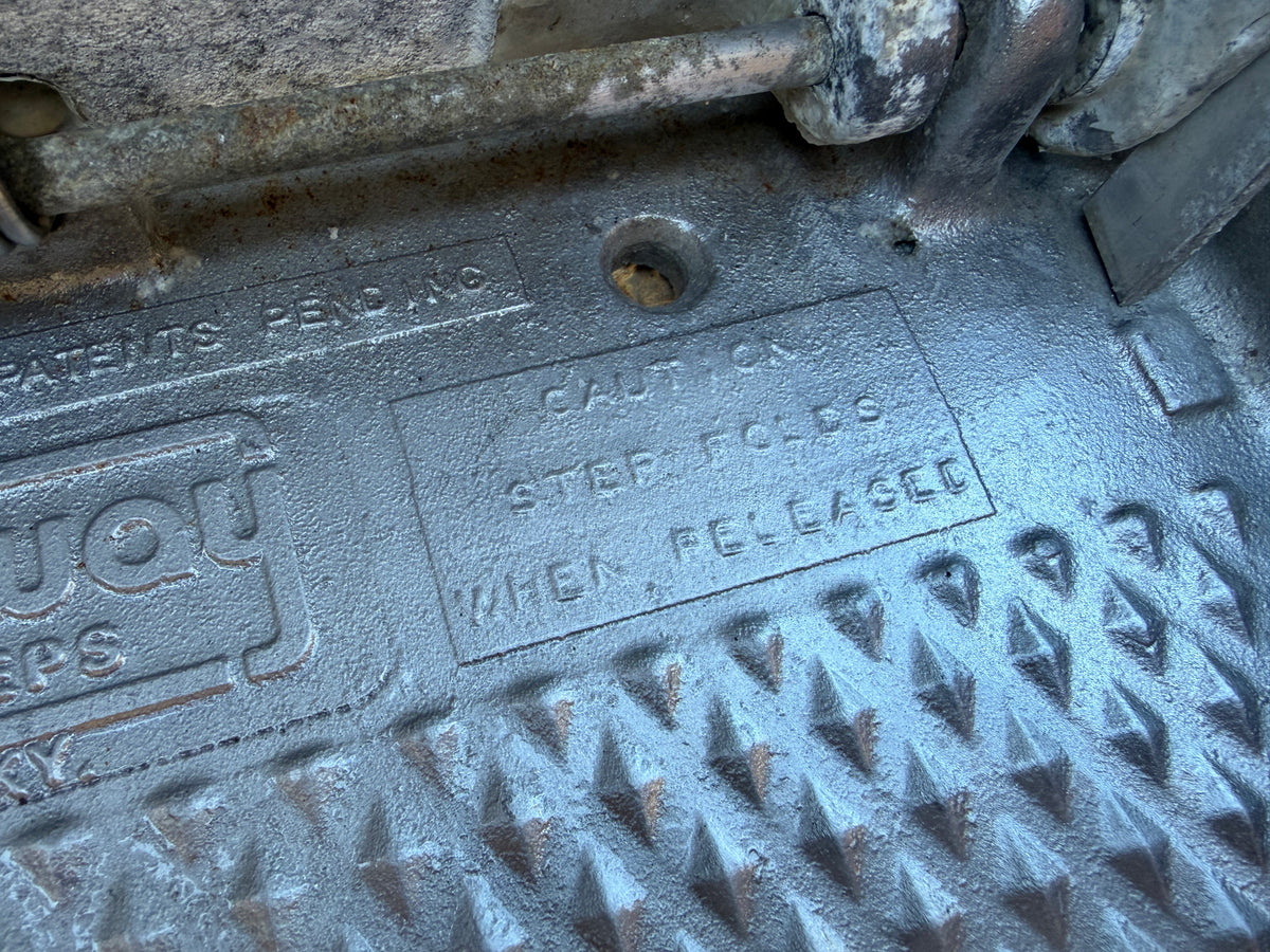 Domestic Conversion Van Bumper Step by Fold-a-Way (RARE)