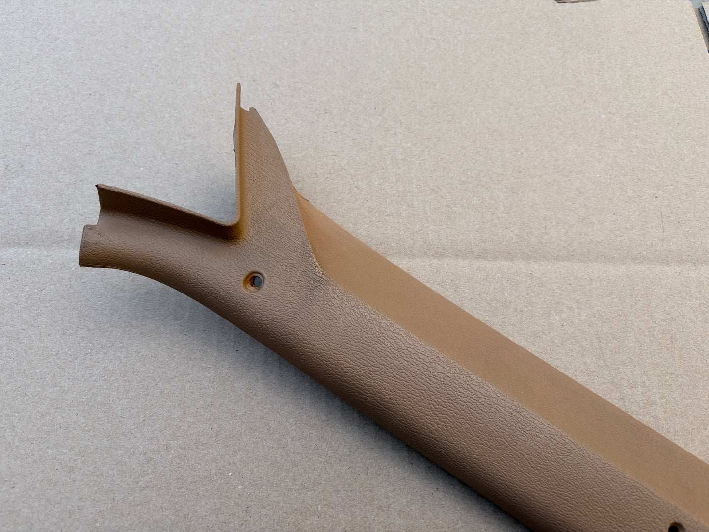 80-86 Ford F150 F250 F350 Bronco XLT A Pillar Moldings Tan (PAIR)