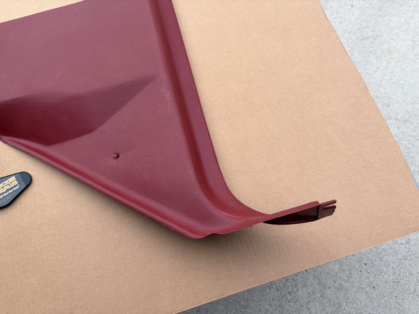 80-86 Ford F150 F250 F350 Bronco XLT Kick Panels Red (PAIR)