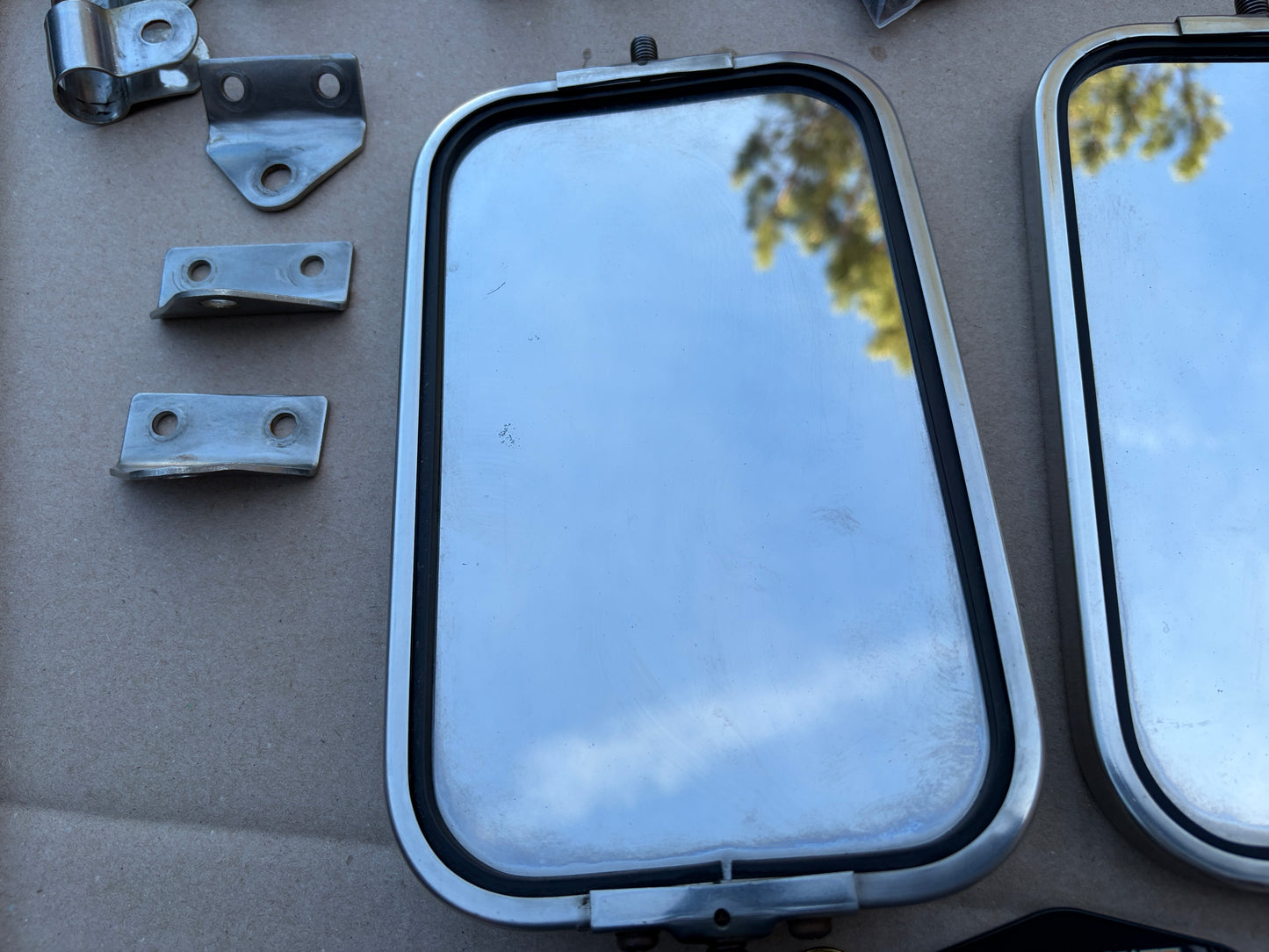 1967-1972 Ford F-Series OE Trailer Mirrors "Jr. West Coast"