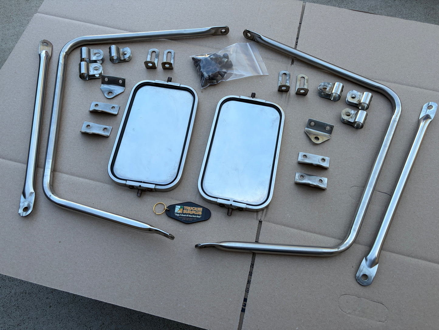 1967-1972 Ford F-Series OE Trailer Mirrors "Jr. West Coast"