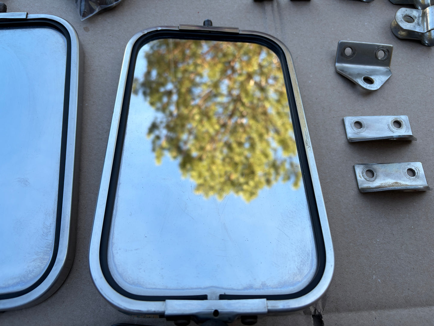 1967-1972 Ford F-Series OE Trailer Mirrors "Jr. West Coast"